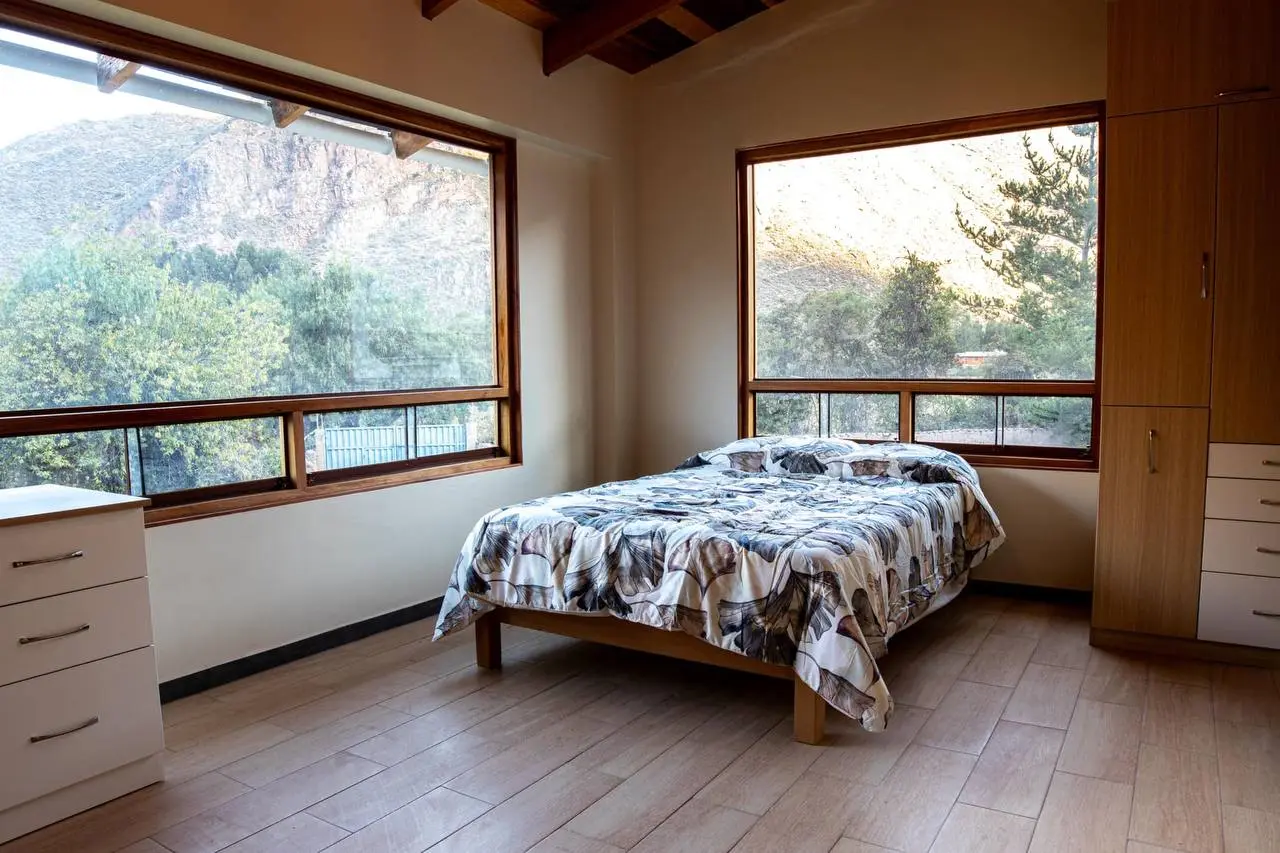 Dormitorio de una casa en Calca, Valle Sagrado
